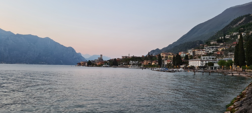 Abendstimmung �ber Malcesine