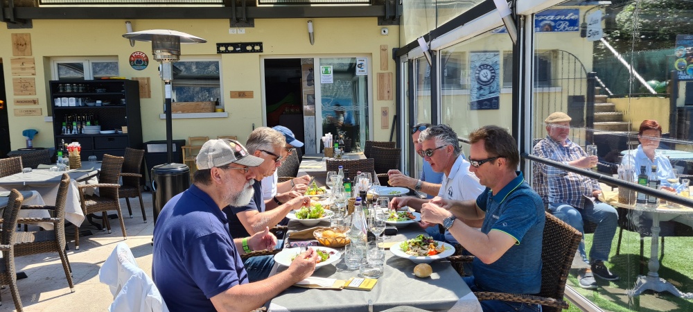 Wer flei�ig trainiert soll auch gut essen!