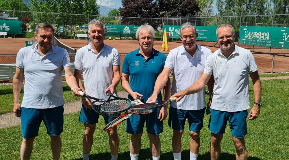 Einer f�r alle. Alle f�r Einen. TC Dornbirn beim TC Nenzing in der VMM