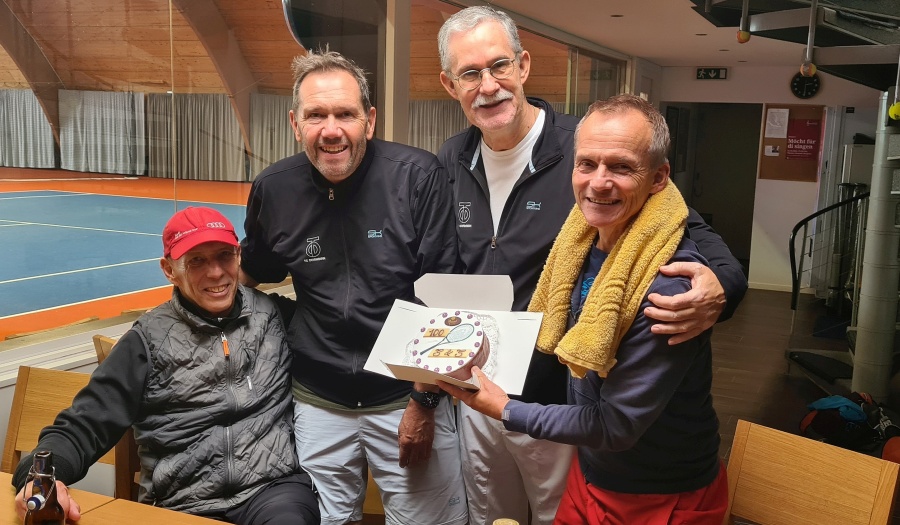 v.l.n.r.: Michael Rauth, Gerhard Nenning, Stefan Rauth, Peter Troy