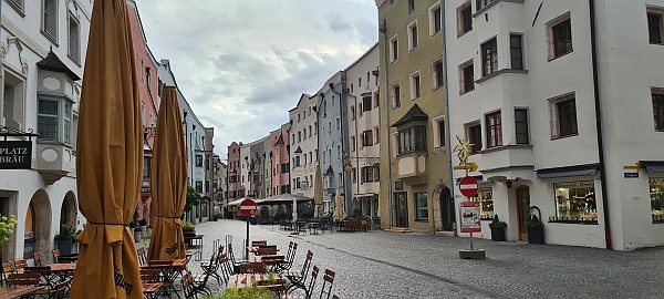 Wenig Umtrieb in Rattenberg