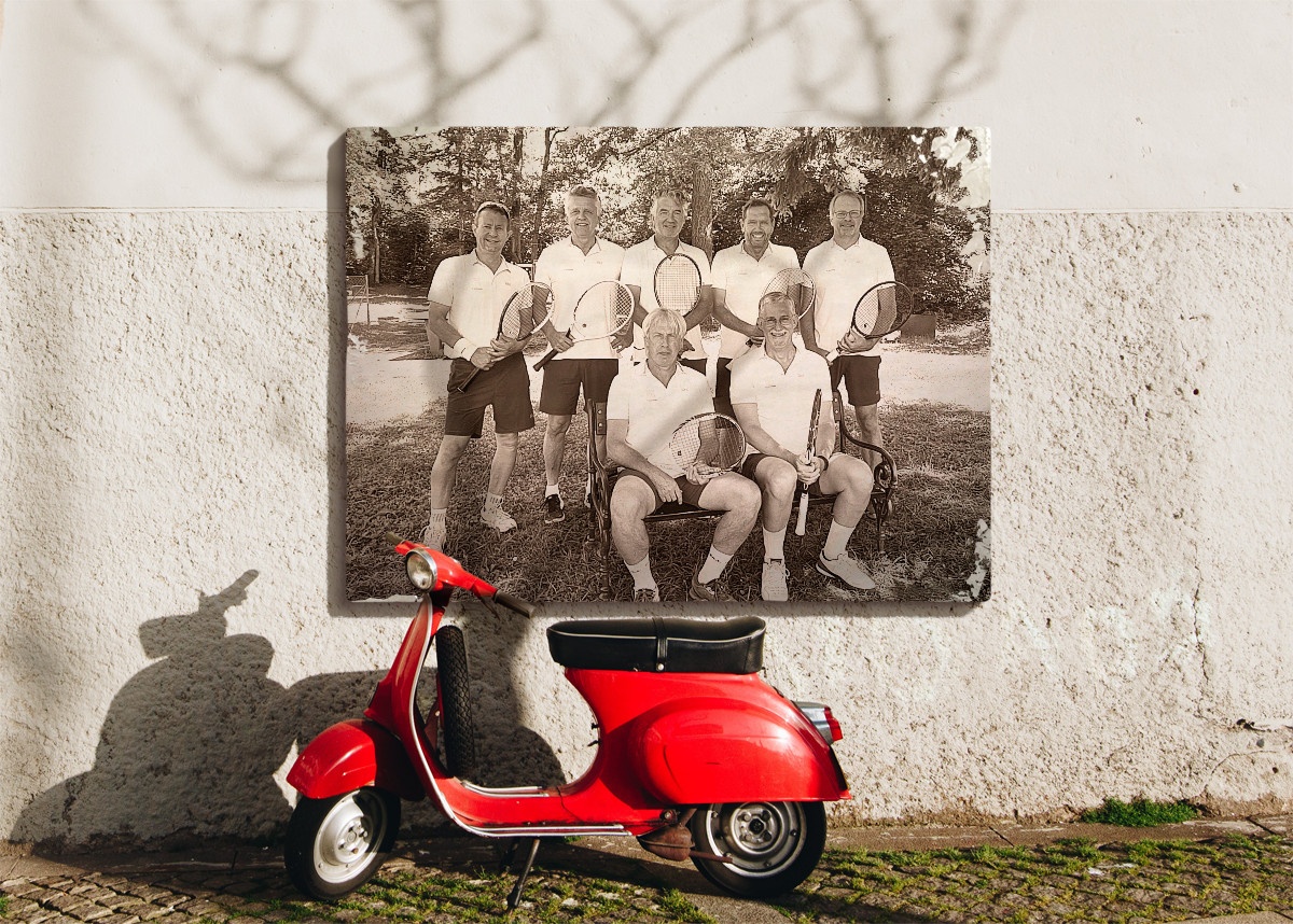 Der TC Dornbirn im erfolgreichen Jahr zur Tennis Bundesliga Herren 55