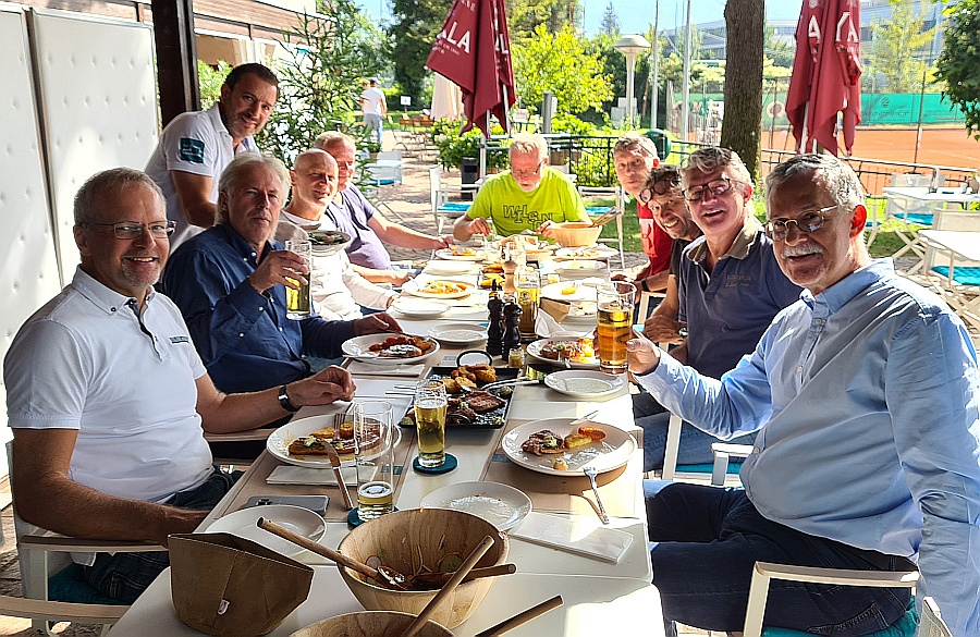 Foto vom Essen beim Sieg des TC Dornbirn �ber den Wiener Athletiksport Club am 25.09.2021 im TC Dornbirn