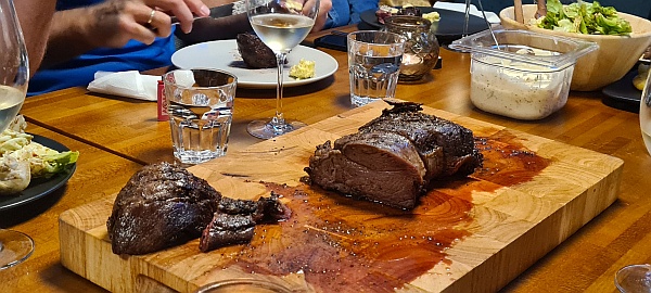 Verw�hnprogramm f�r den Gaumen beim 60. Geburtstag von Gerhard im TCD