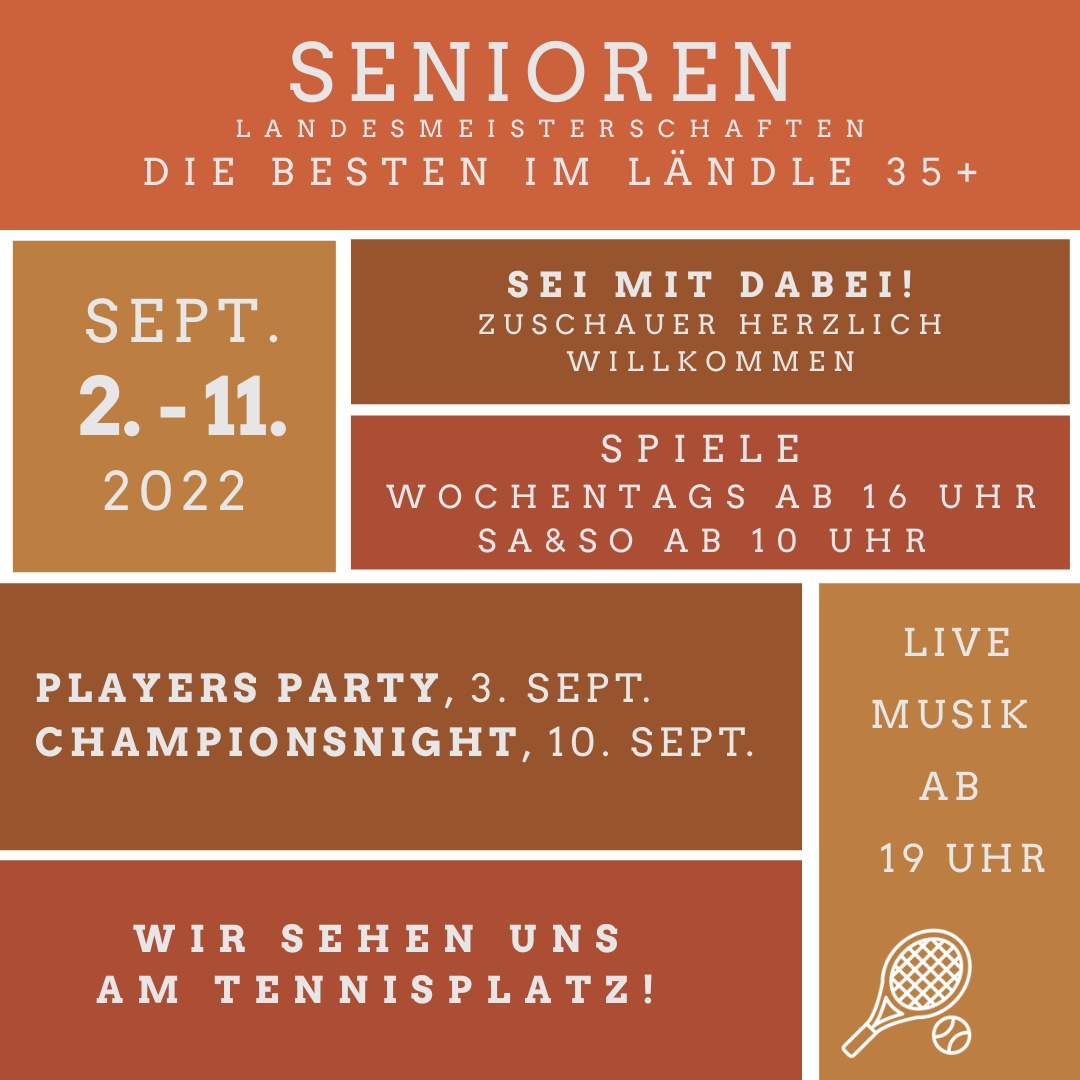 Ein buntes Programm bei den Landesmeisterschaften des UTC Vandans