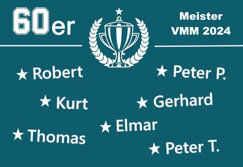 TC Dornbirn 60er werden VMM Meister 2024