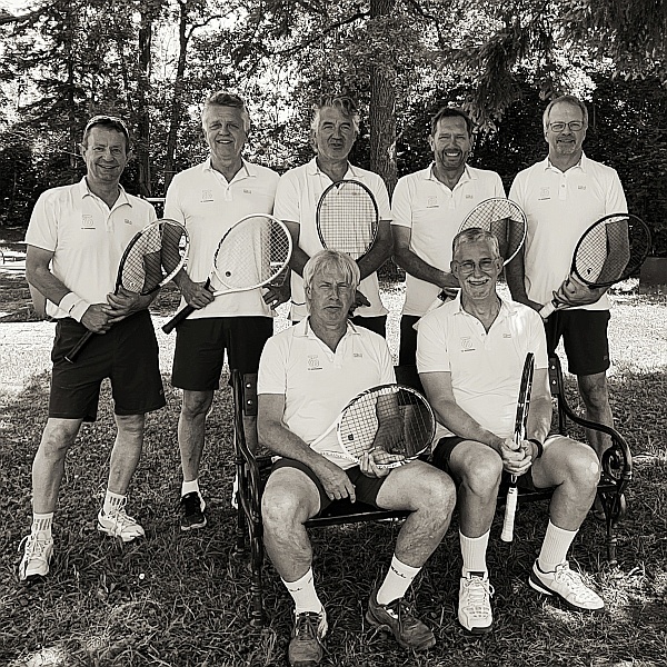 Die Mitglied der Herren 55 des TC Dornbirn