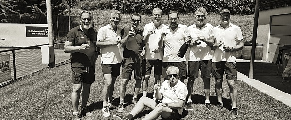 Meistertitel in der VMM 2022 f�r Herren 55 des TC Dornbirn